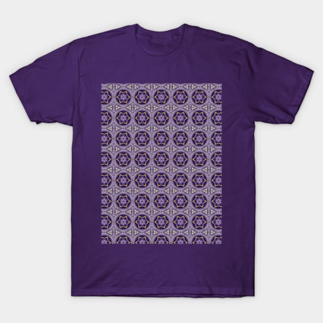 Purple Pattern T-Shirt by Amanda1775